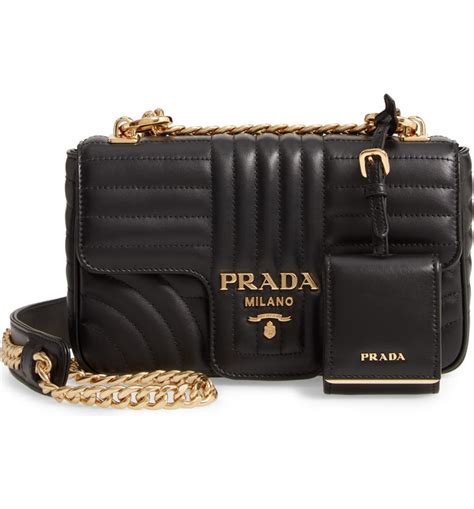 prada small quilted shoulder bag|small one strap prada handbags.